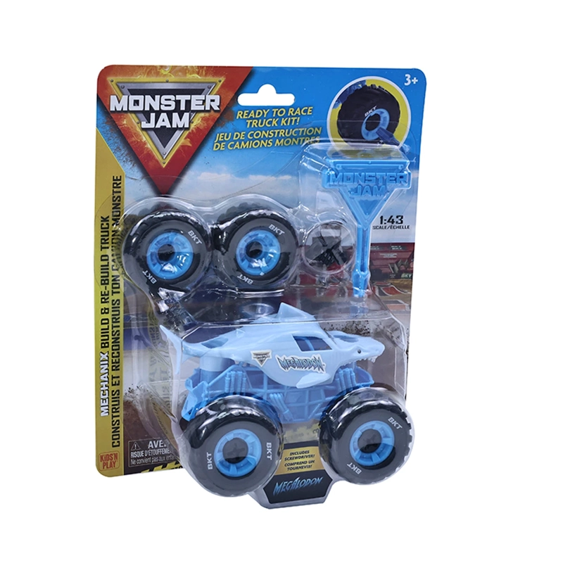 AUTO DE JUGUETE MONSTER JAM MEGALODON MECHANIX 1:43 - 3