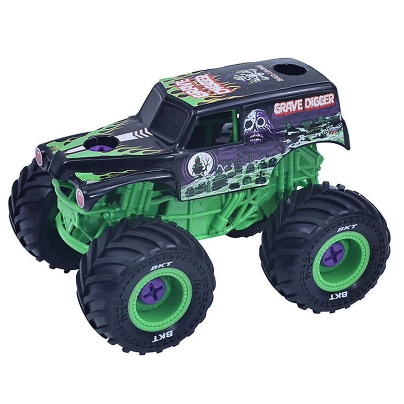 AUTO DE JUGUETE MONSTER JAM GRAVE DIGGER MECHANIX 1:32 - 1