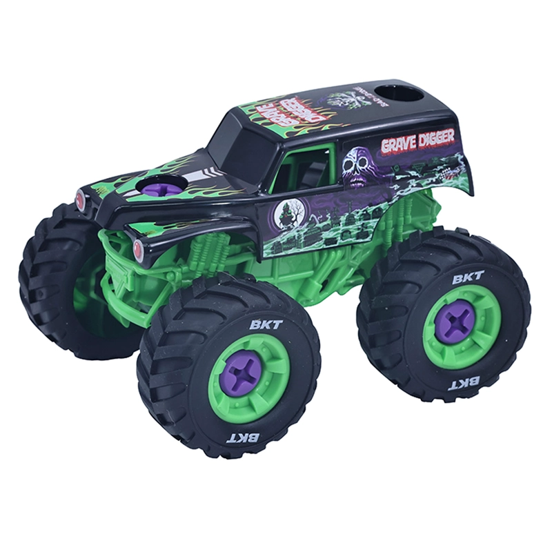 AUTO DE JUGUETE MONSTER JAM GRAVE DIGGER MECHANIX 1:43 - 1