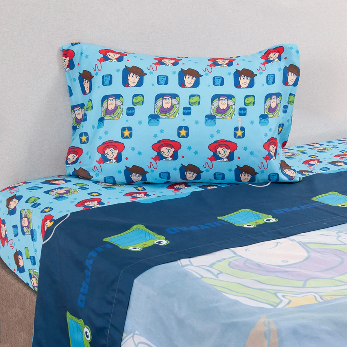 JUEGO DE SÁBANAS DISNEY TOY STORY GOALS 1.5 PLAZAS - 1