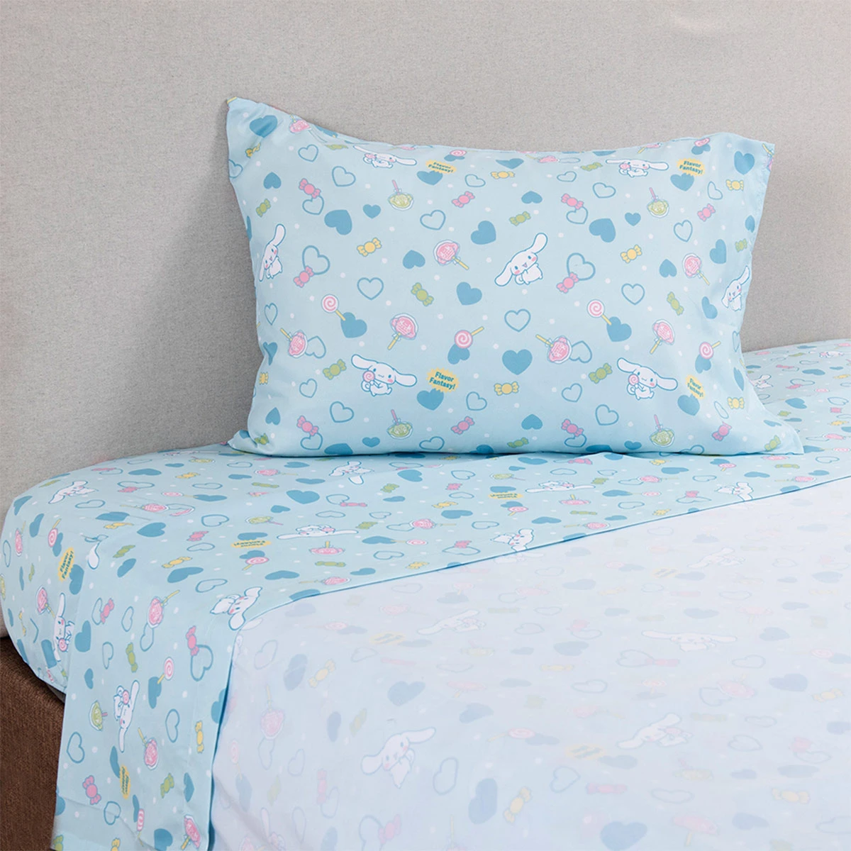 JUEGO DE SÁBANAS SANRIO CINNAMOROLL 1.5 PLAZAS - 1