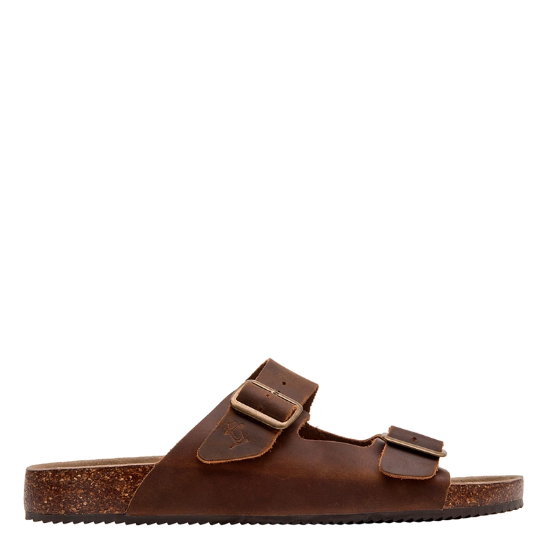 SANDALIAS HOMBRE  PANAMA JACK GRAFITO PJH0242 CUERO