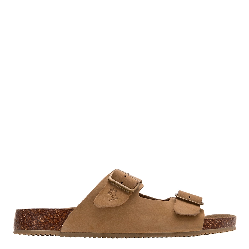 SANDALIAS HOMBRE  PANAMA JACK GRIS PJH0242 CUERO