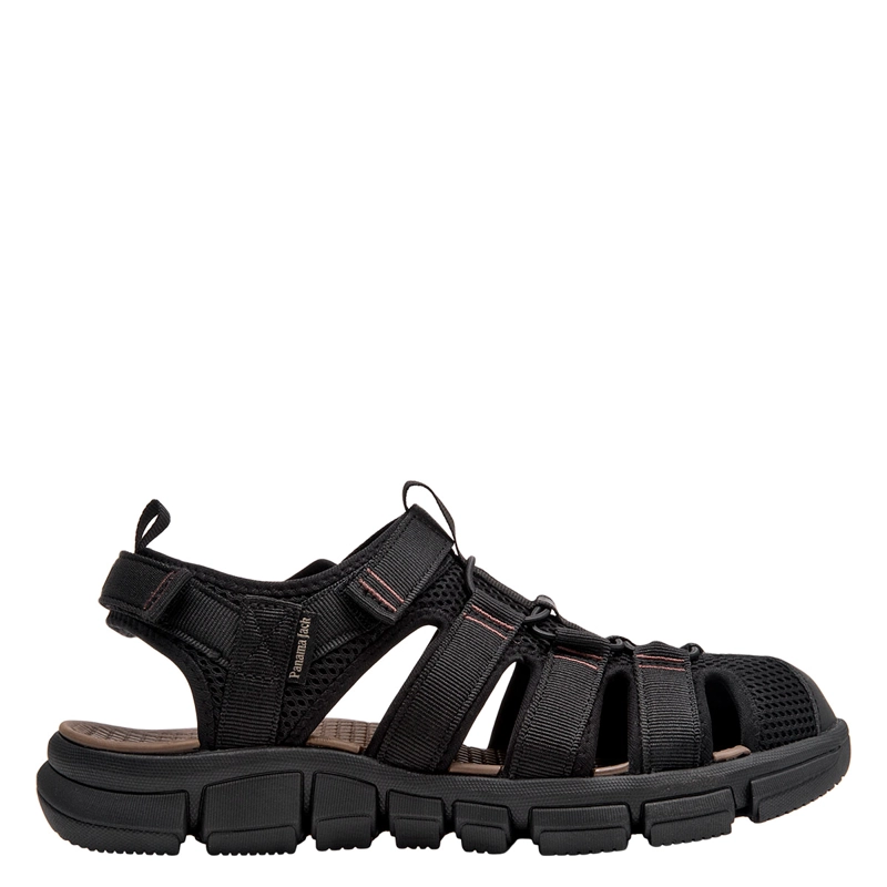 SANDALIAS HOMBRE  PANAMA JACK NEGRO PJH0244