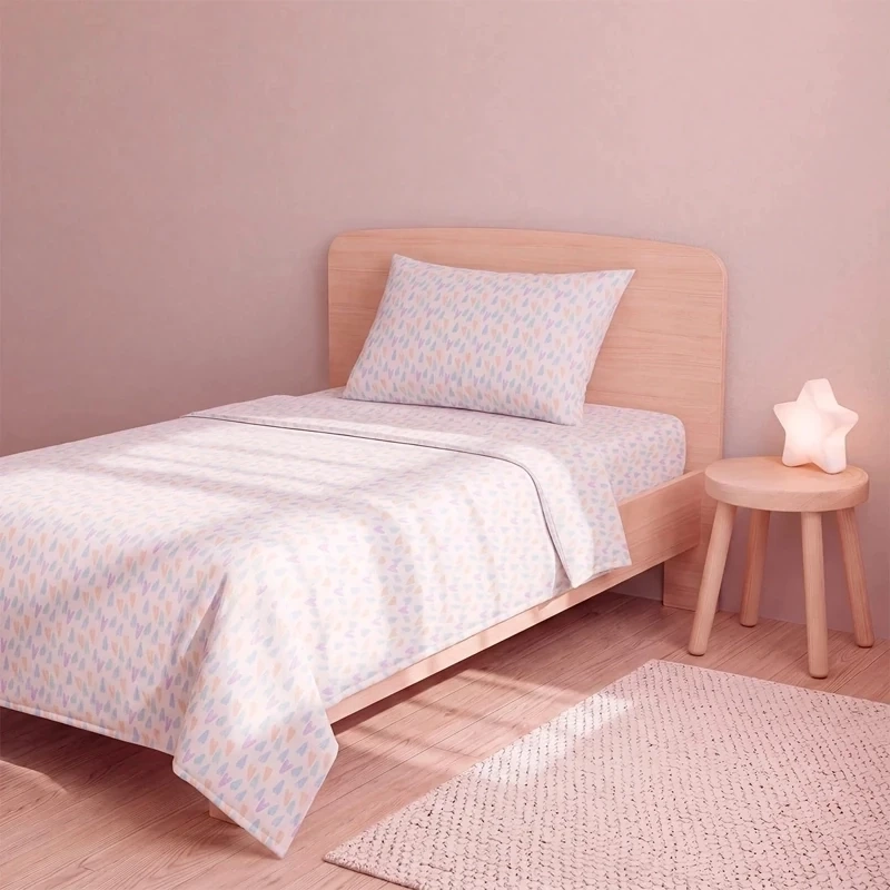 JUEGO DE SÁBANAS RIPLEY HOME ESTAMPADA 1.5 PLAZAS ANIMAL PRINT PALM - 2