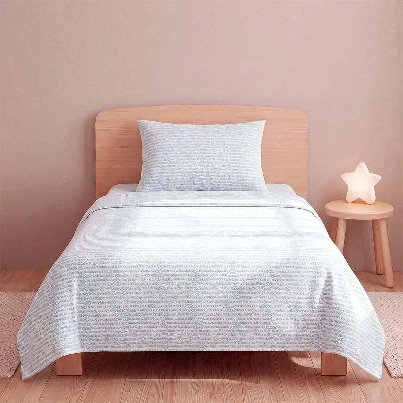 JUEGO DE SÁBANAS RIPLEY HOME ESTAMPADA 1.5 PLAZAS CORAZONES - 1