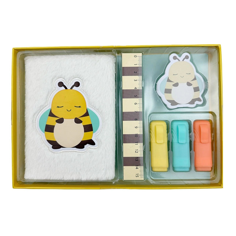 SET HARVEST DORMILON ABEJITA CUADERNO Y DESTACADOR - 4