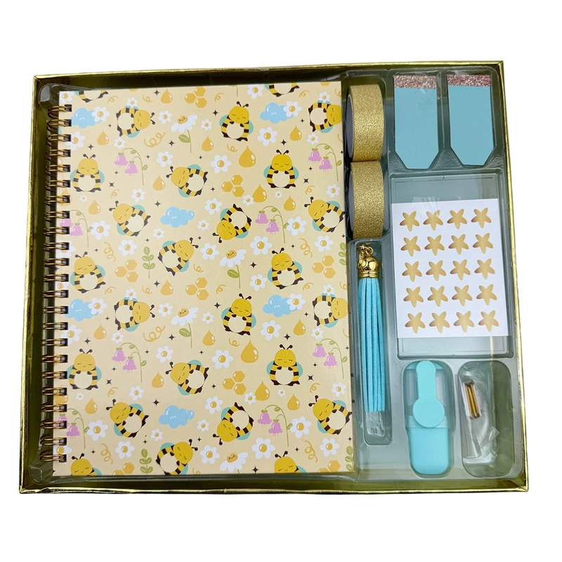SET HARVEST DORMILON ABEJITAS CUADERNO Y ACCESORIOS - 4