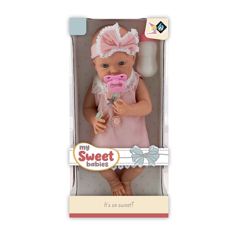 MUÑECA LOKO TOYS BIBERÓN Y CHUPETE 40 CM - 2