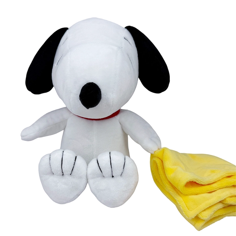 PELUCHE SNOOPY CON TUTO AMARILLO 30 CM - 1