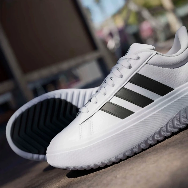 ZAPATILLAS MUJER ADIDAS URBANO BLANCO GRAND COURT PLATFORM - 11