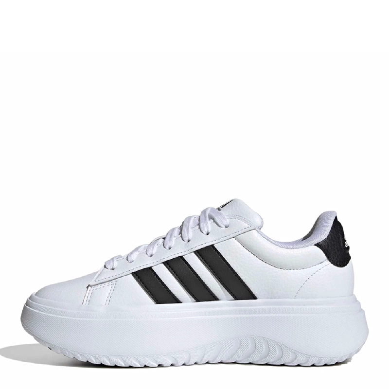 ZAPATILLAS MUJER ADIDAS URBANO BLANCO GRAND COURT PLATFORM - 3