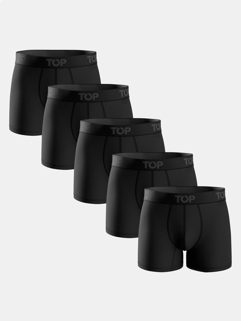 BOXER HOMBRE TOP PACK X5 ALGODÓN
