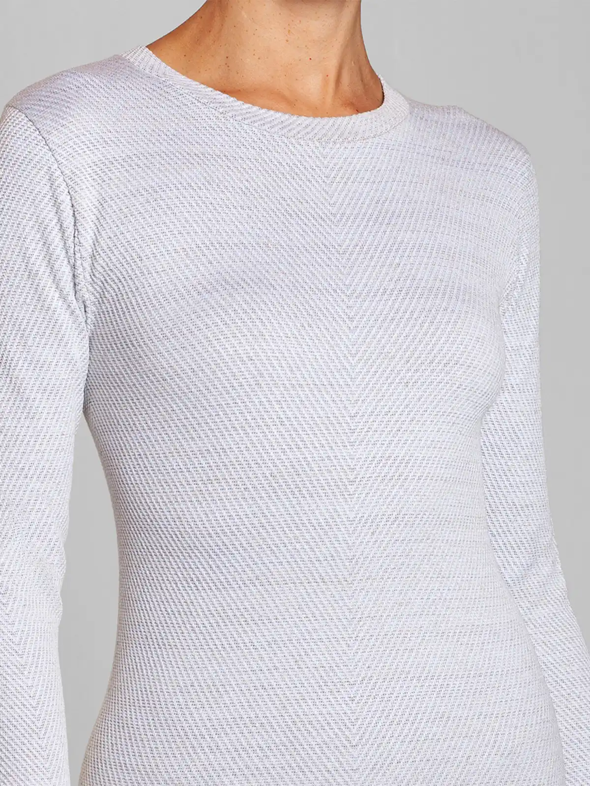 POLERA MUJER MONARCH LINO MANGA LARGA - 1