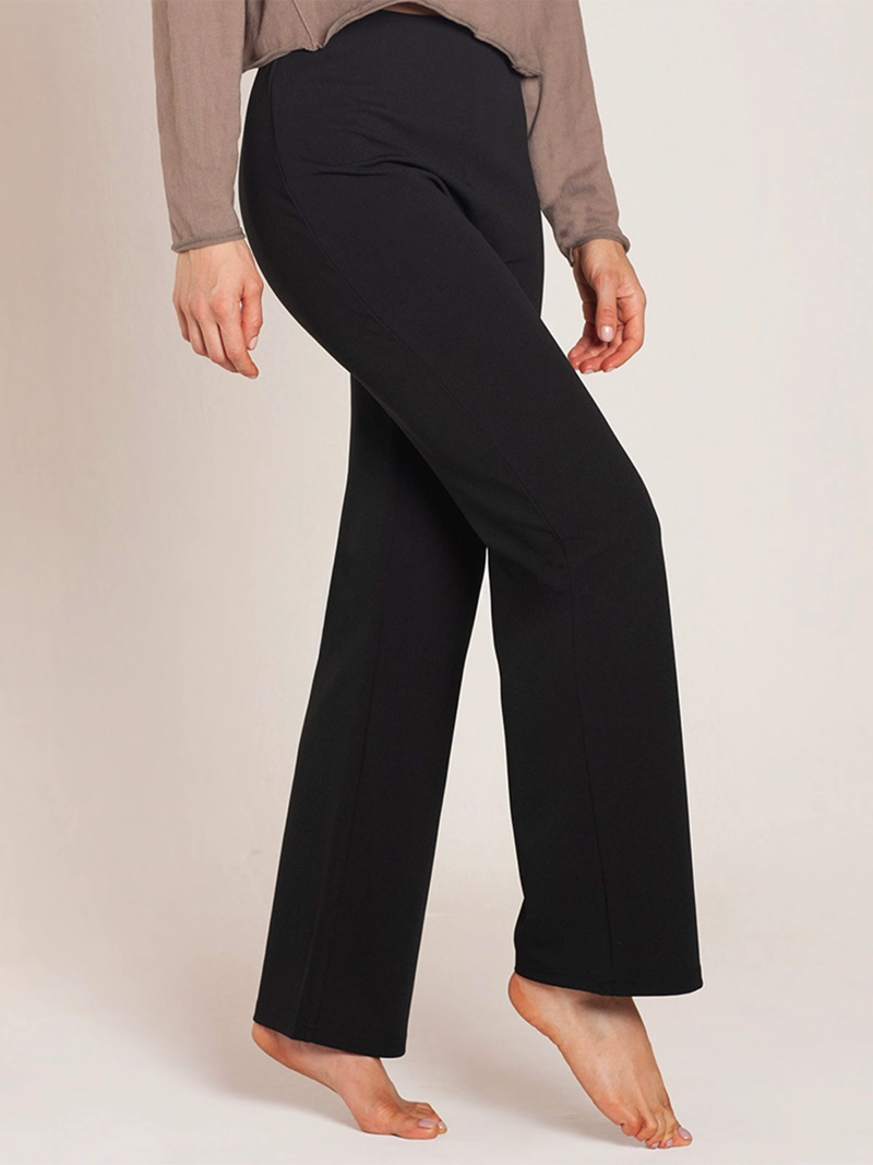 LEGGINGS MUJER MONARCH RECTA NEGRO - 1