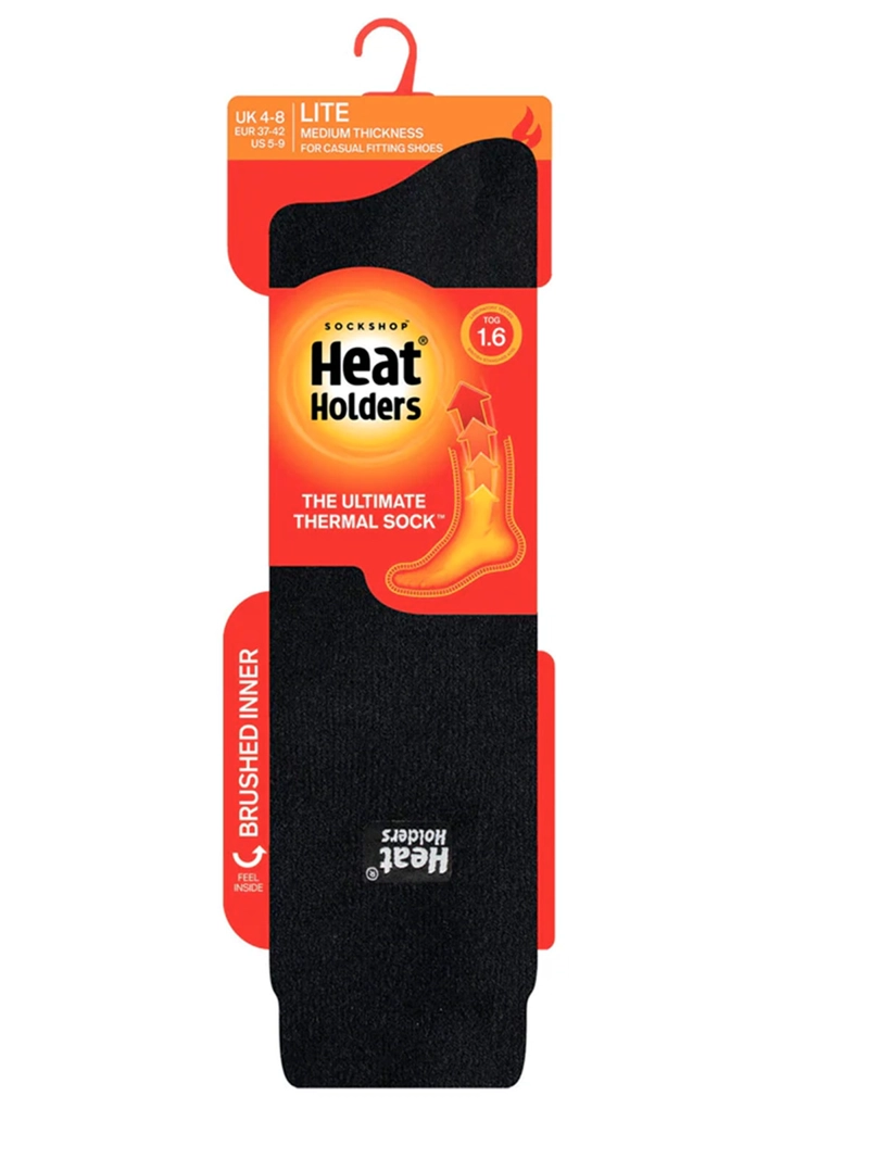 CALCETÍN HEAT HOLDERS CLOVER NEGRO - 3