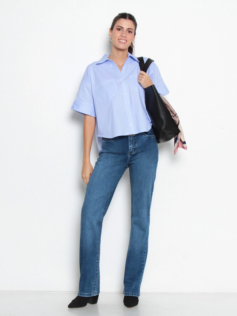 JEANS MUJER WADOS ALGODÓN THERESA - 1