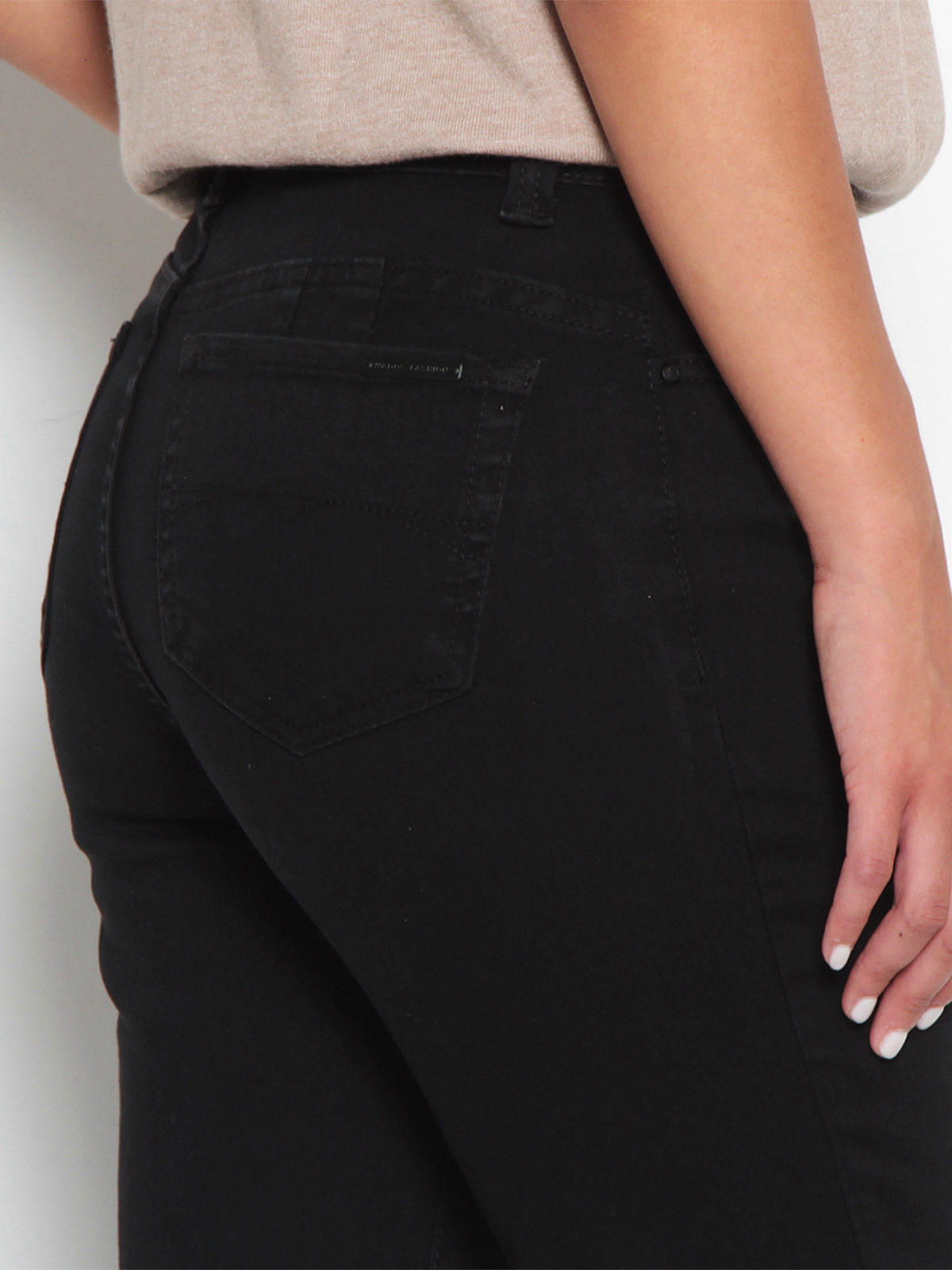 JEANS MUJER WADOS ALGODÓN RECTO TIRO ALTO PUSH UP - 5