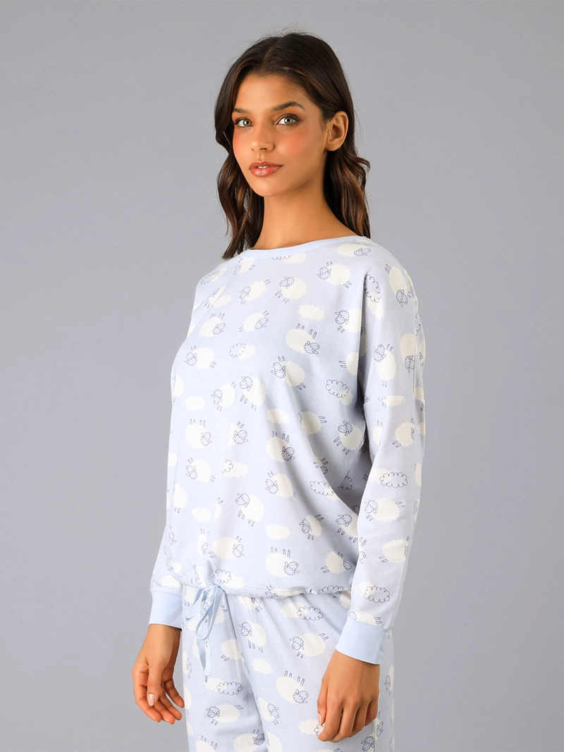 TOP PIJAMA FLORES - 2