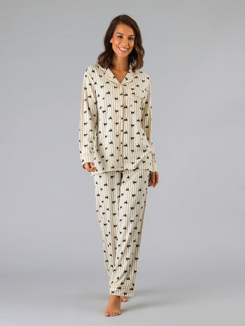 PIJAMA FLORES - 1