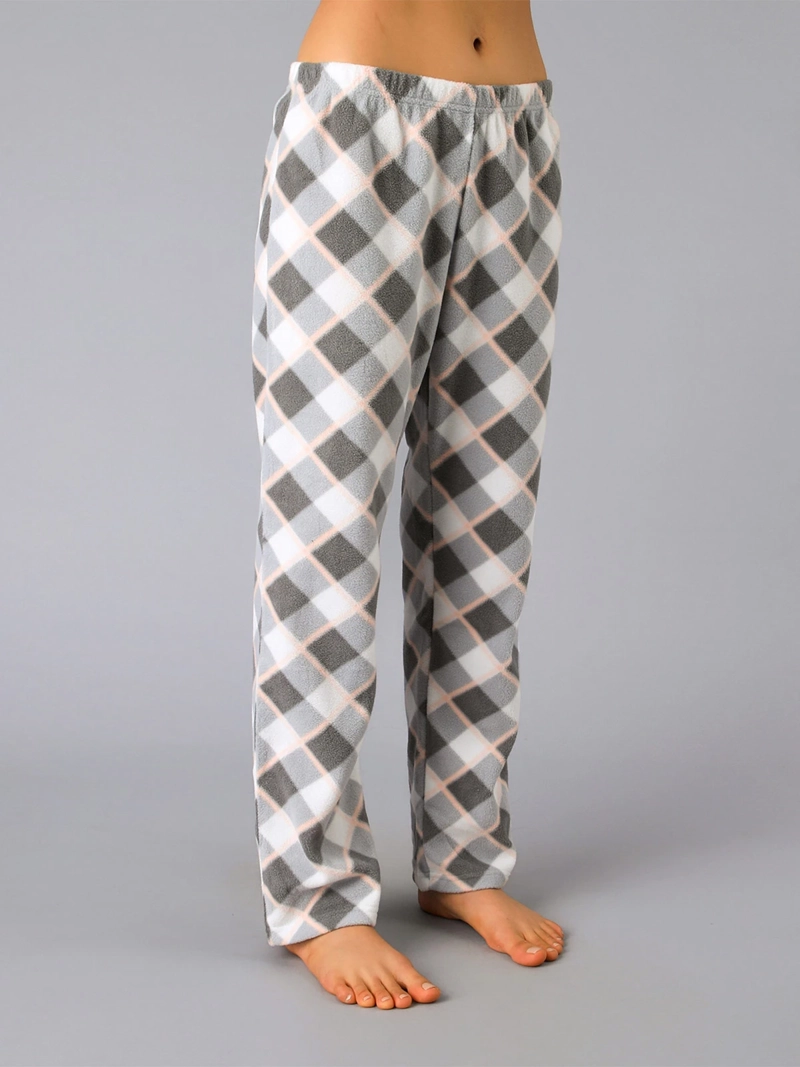 PIJAMA FLORES MICROPOLAR CON BOLSILLO - 3