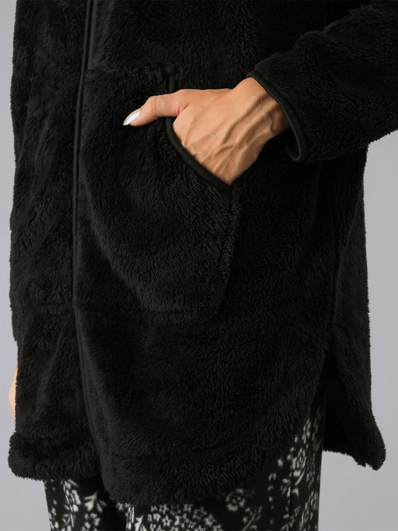 POLERÓN MUJER FLORES CUELLO ALTO - 3