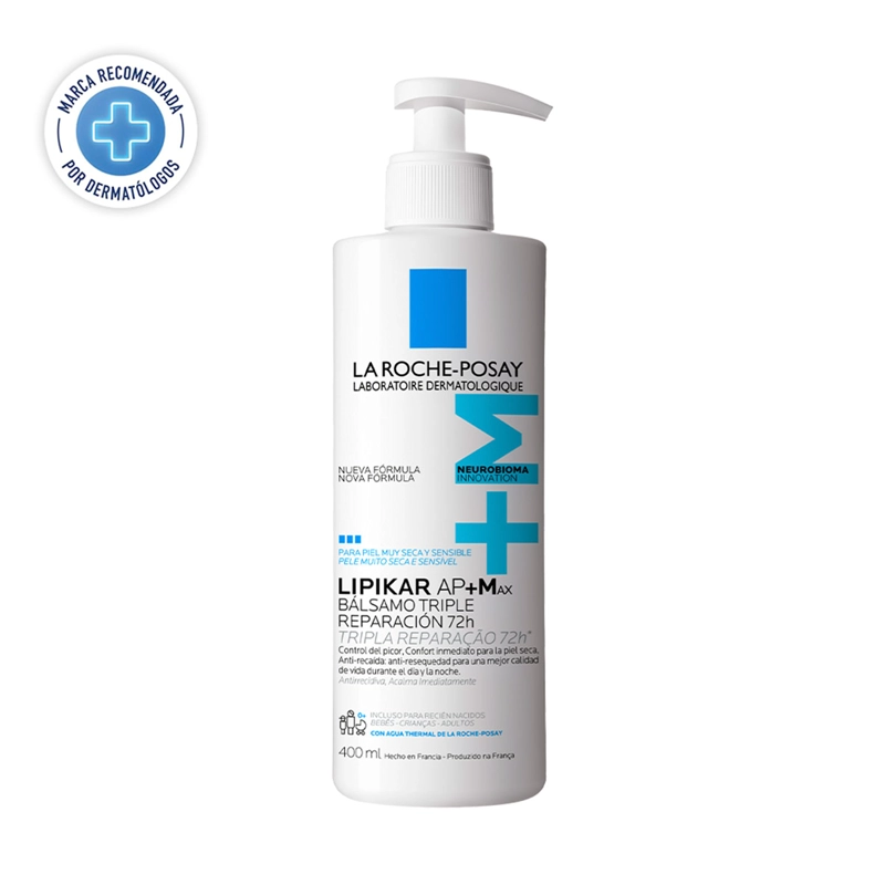 BÁLSAMO HIDRATANTE LA-ROCHE POSAY LIPIKAR BAUME AP+ MAX 400ML - 1