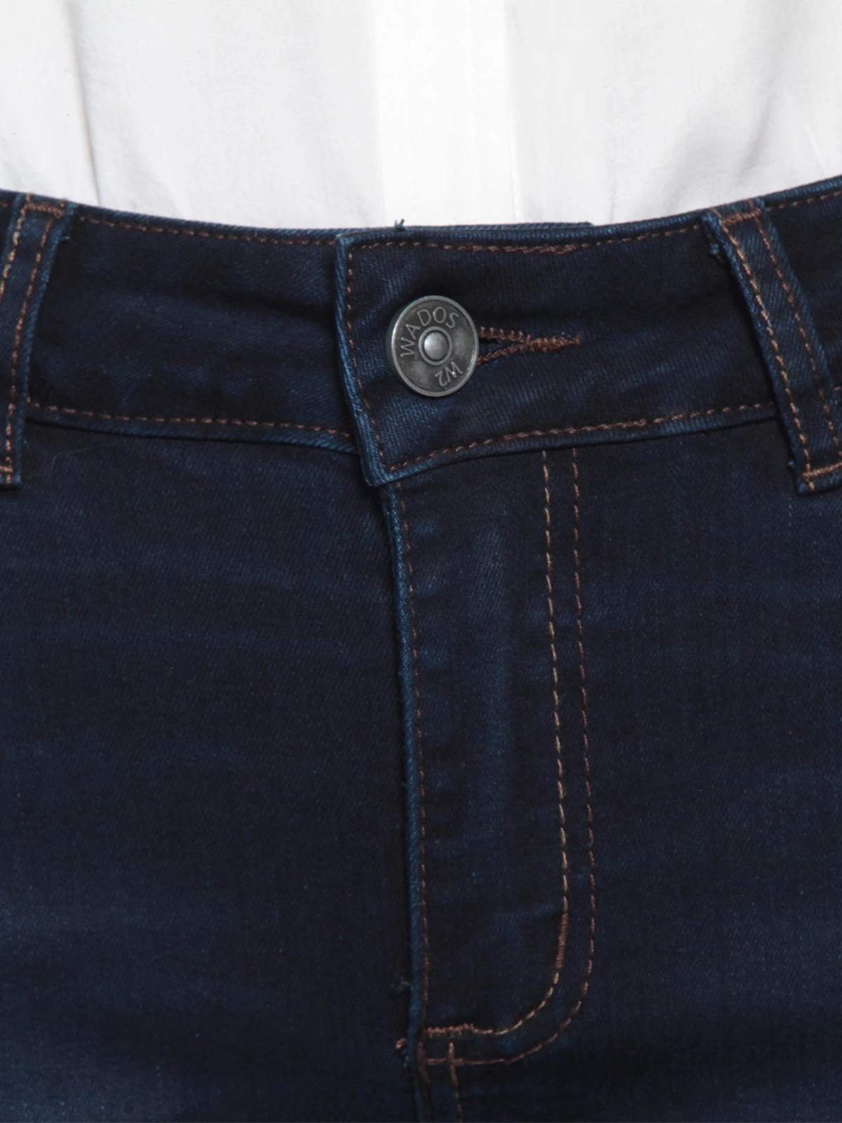 JEANS MUJER WADOS ALGODÓN RECTO TIRO MEDIO - 6