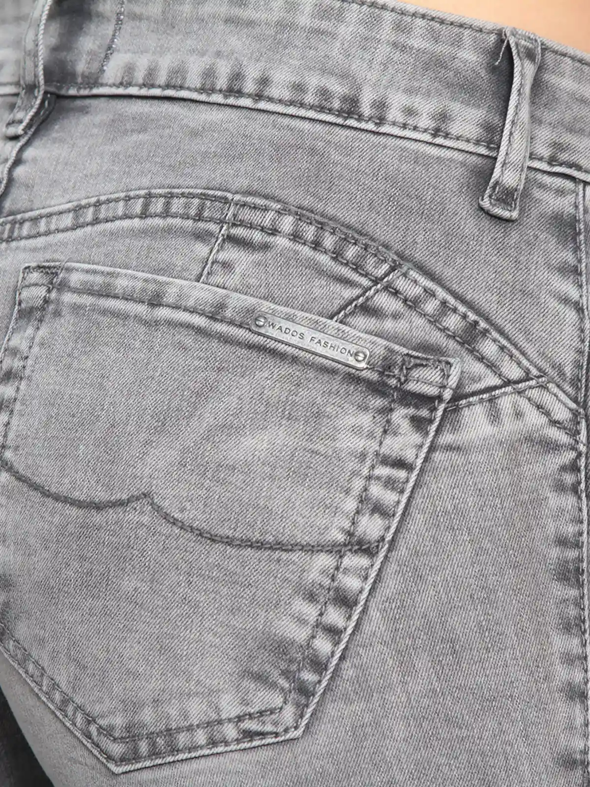 JEANS MUJER WADOS ALGODÓN RECTO TIRO MEDIO - 8