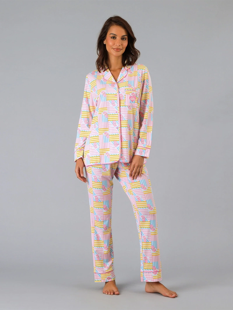 PIJAMA FLORES - 1