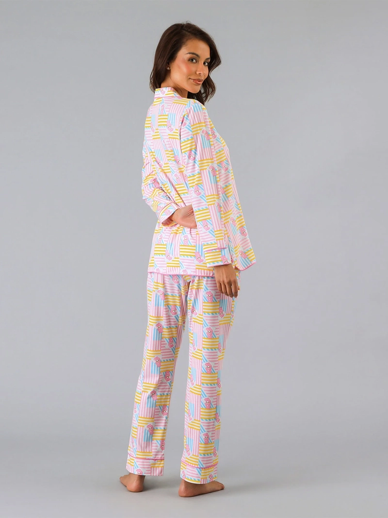 PIJAMA FLORES - 2