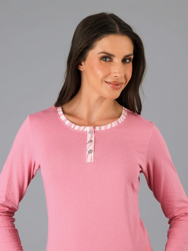 SET PIJAMA FLORES - 2