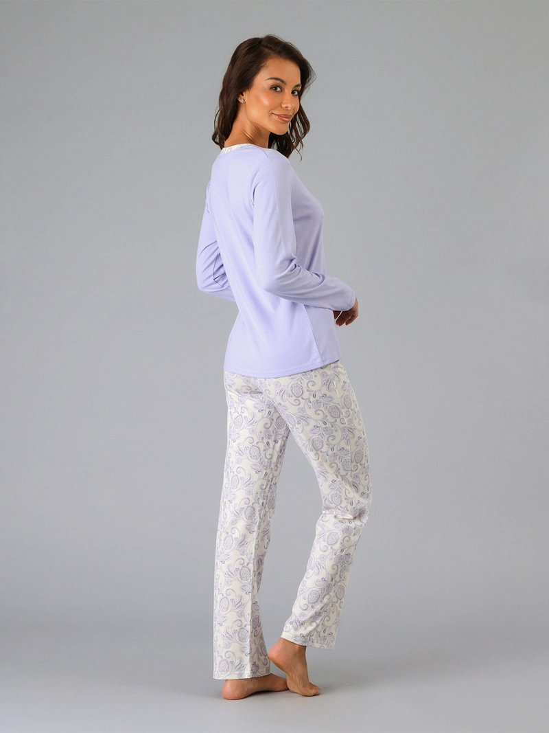 SET PIJAMA FLORES - 2