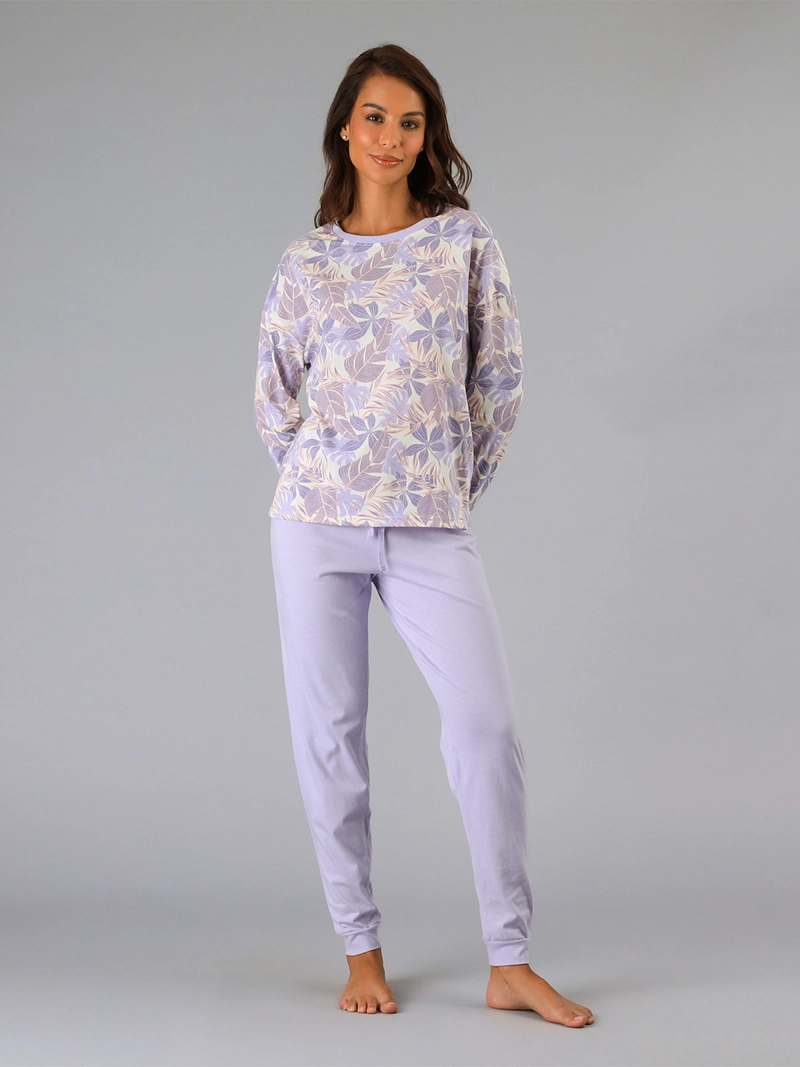 SET PIJAMA FLORES - 1