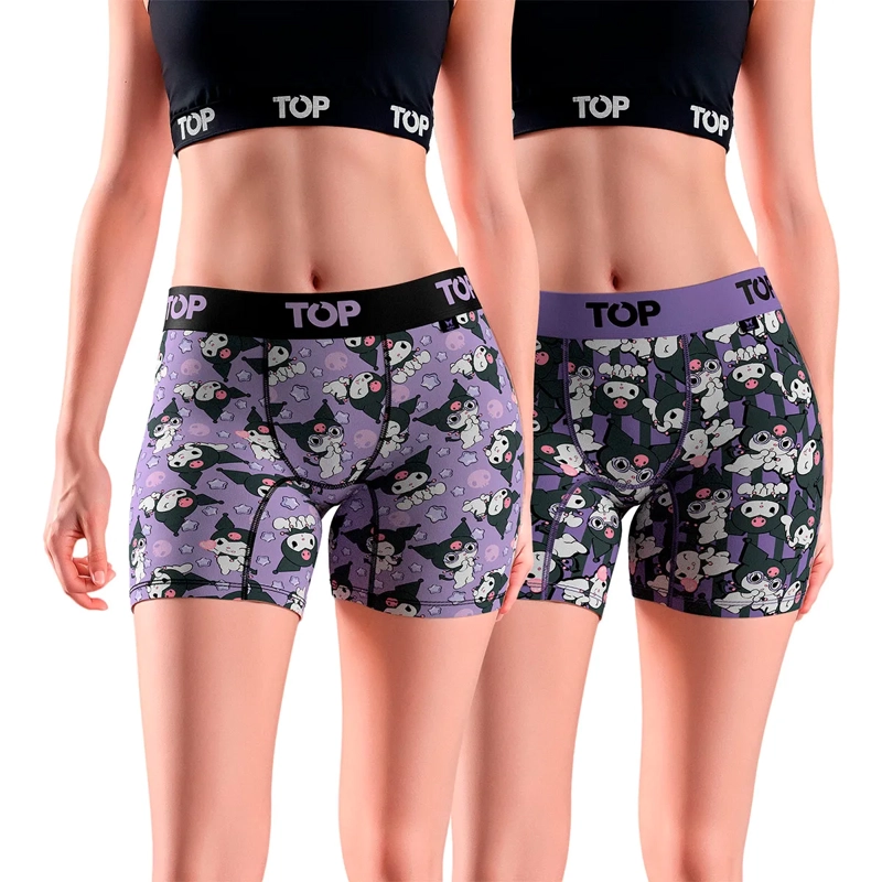 BOXER MEDIO TOP PACK X2 ALGODÓN