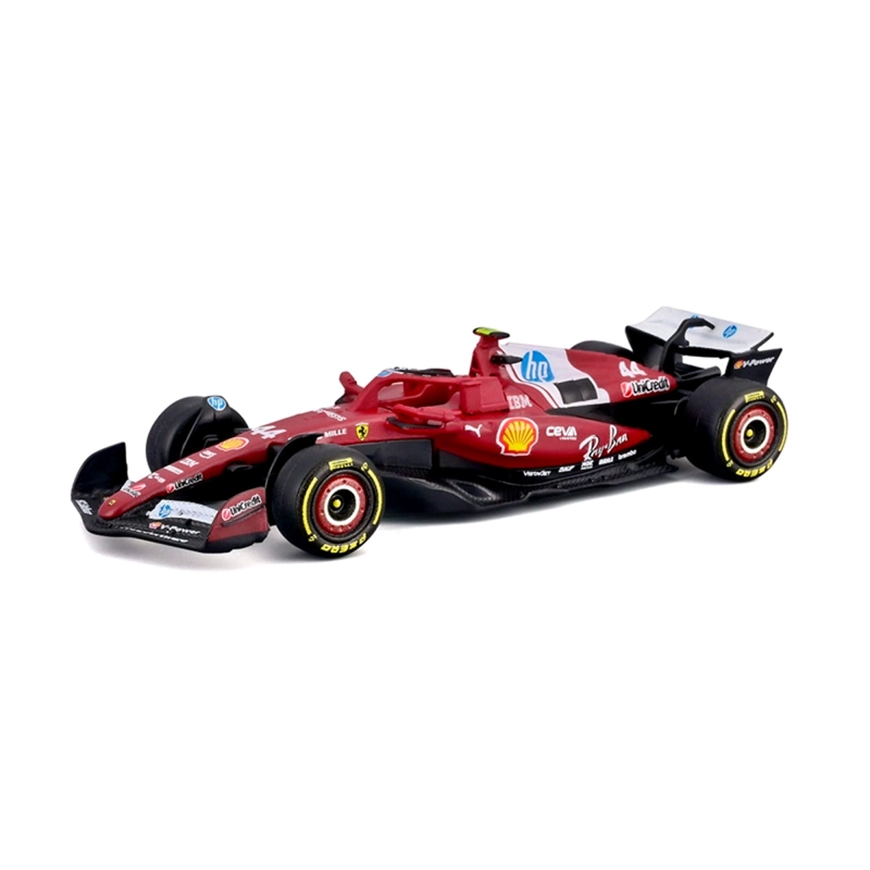 AUTO DE JUGUETE BBURAGO FERRARI SF25 HAMILTON 1:64 - 3