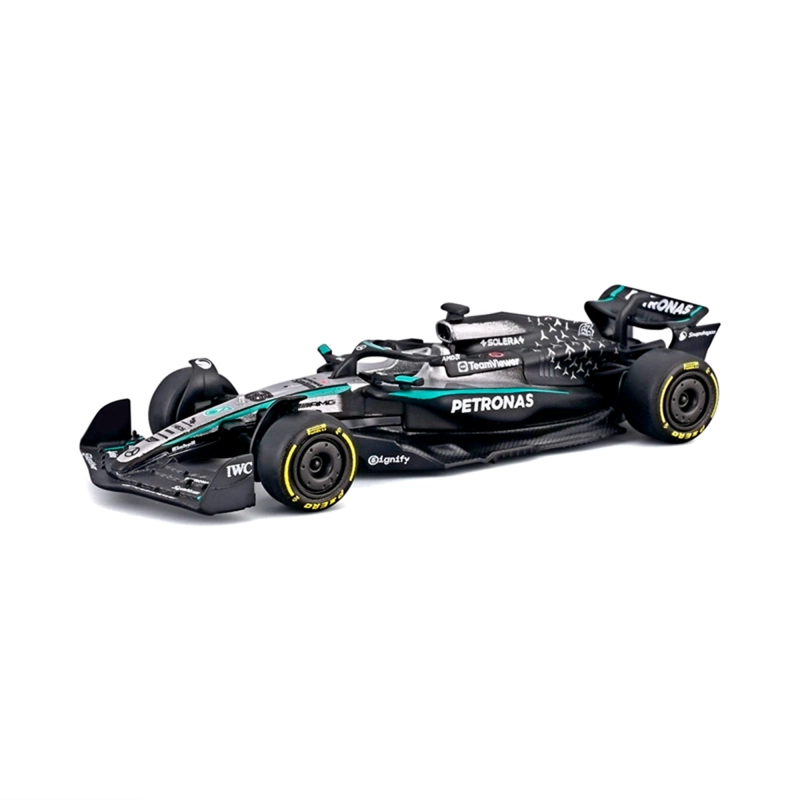 AUTO DE JUGUETE BBURAGO MERCEDES W16 RUSSELL 1:64 - 3