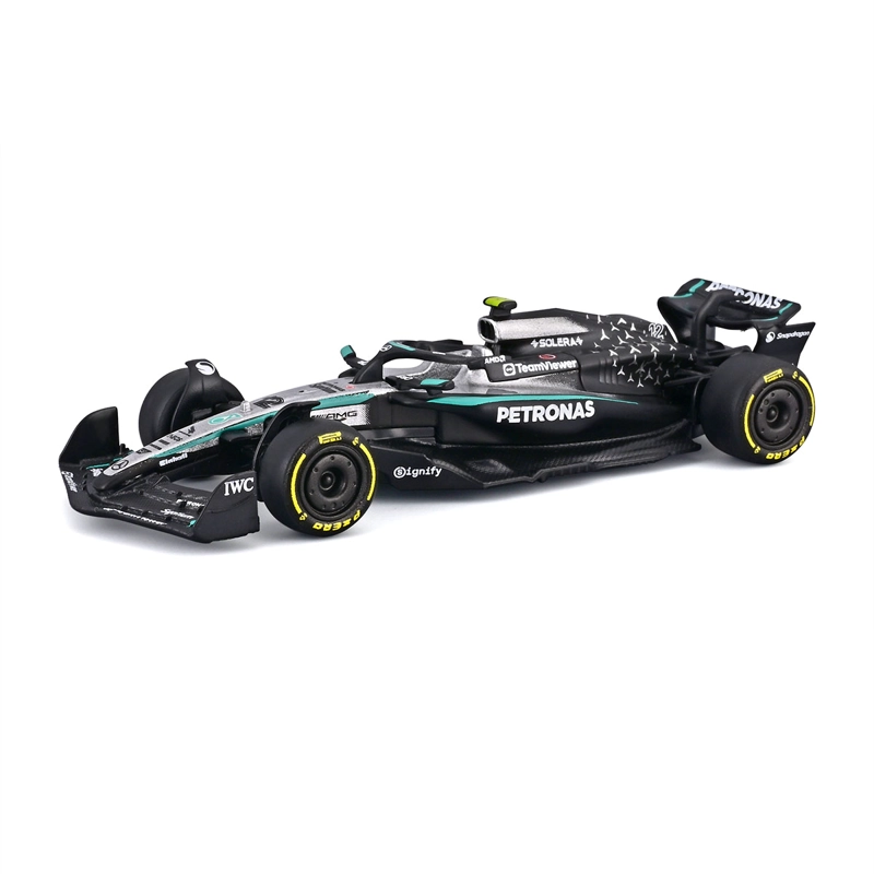 AUTO DE JUGUETE BBURAGO MERCEDES W16 ANTONELLI 1:64 - 3