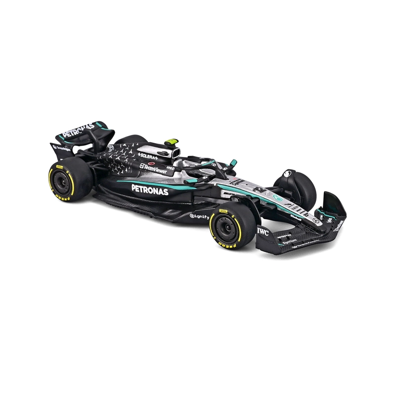 AUTO DE JUGUETE BBURAGO MERCEDES W16 ANTONELLI 1:64 - 4