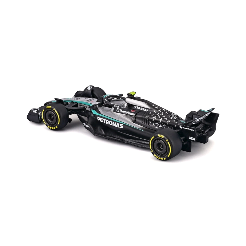 AUTO DE JUGUETE BBURAGO MERCEDES W16 ANTONELLI 1:64 - 5