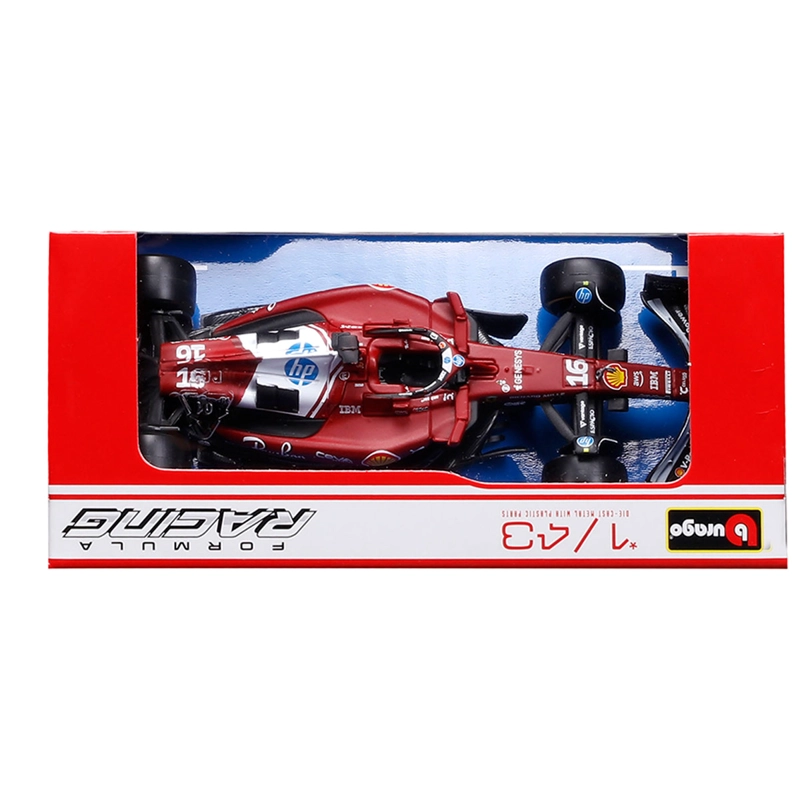 AUTO DE JUGUETE BBURAGO FERRARI SF25 LECLERC 1:43 - 11