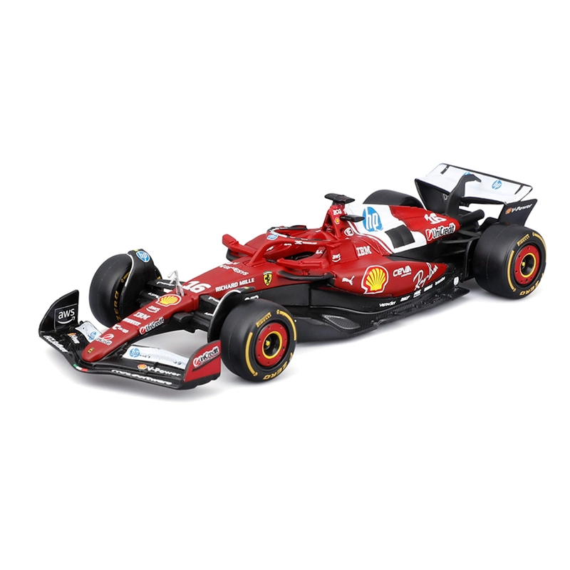 AUTO DE JUGUETE BBURAGO FERRARI SF25 LECLERC 1:43 - 3