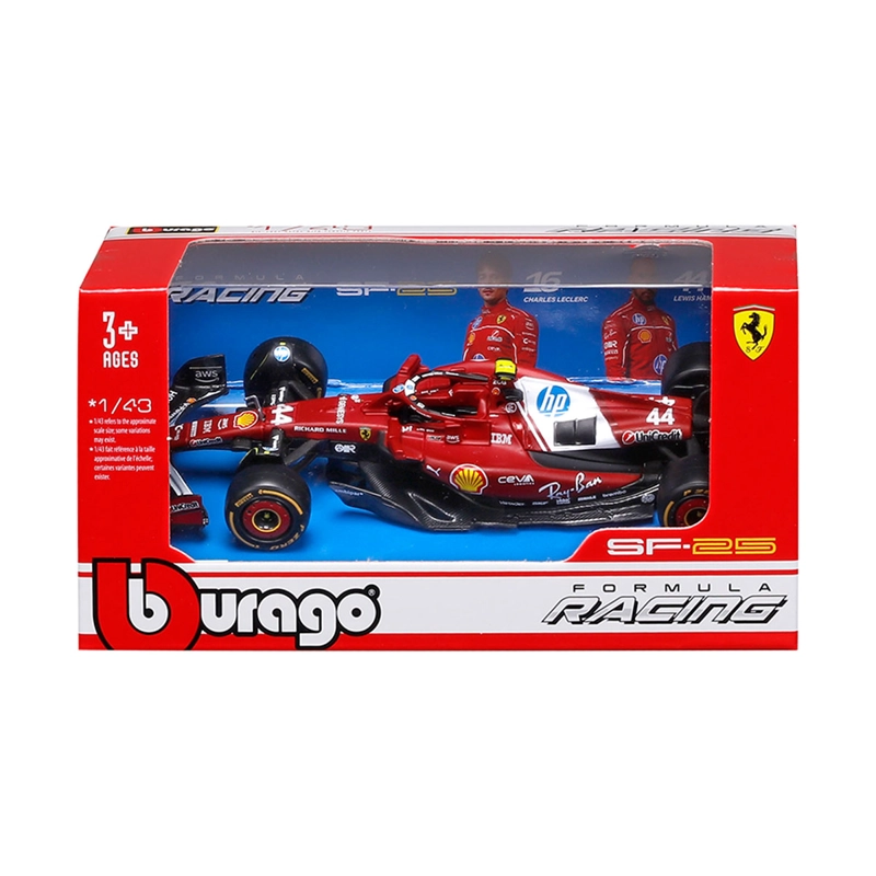 AUTO DE JUGUETE BBURAGO FERRARI SF25 HAMILTON 1:43 - 7