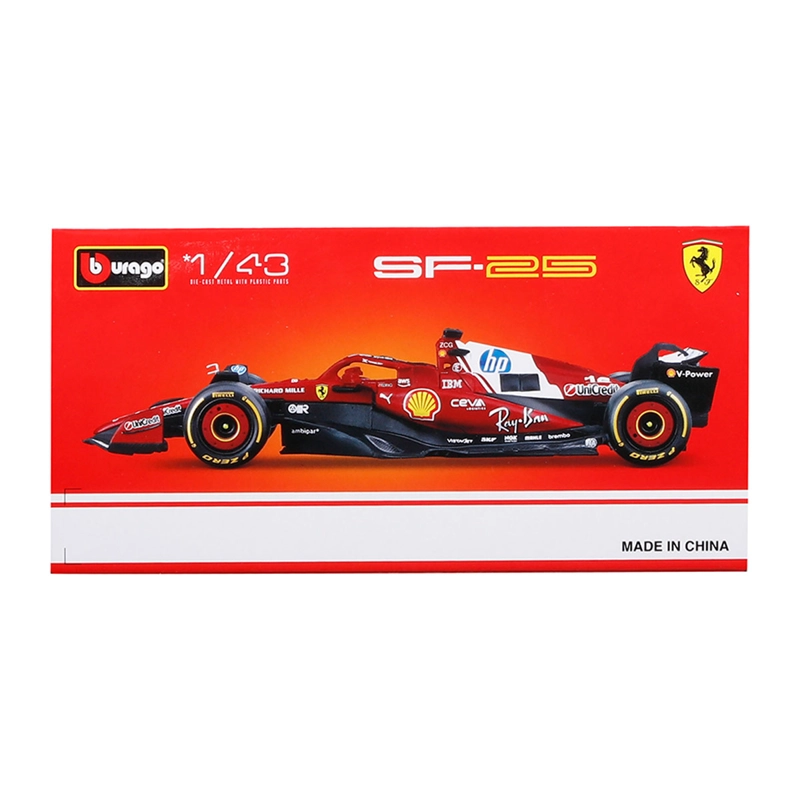 AUTO DE JUGUETE BBURAGO FERRARI SF25 HAMILTON 1:43 - 10