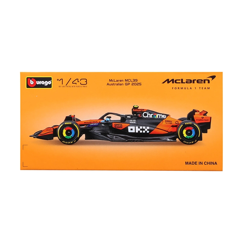 AUTO DE JUGUETE BBURAGO MCLAREN MCL39 NORRIS 1:43 - 10