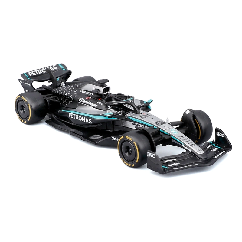 AUTO DE JUGUETE BBURAGO MERCEDES W16 RUSSELL 1:43 - 4