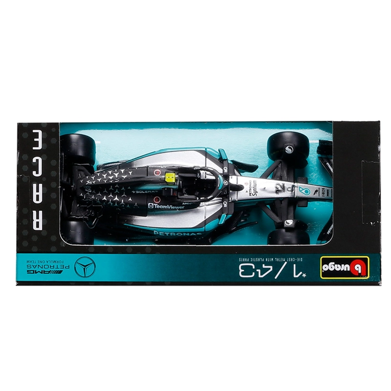 AUTO DE JUGUETE BBURAGO MERCEDES W16 ANTONELLI 1:43 - 8