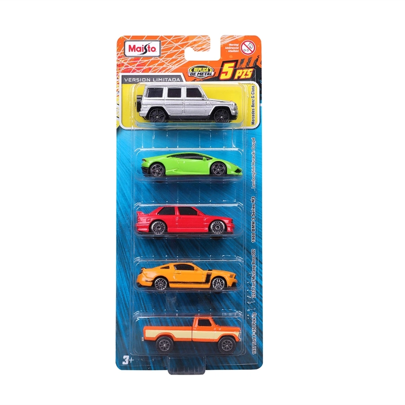 PACK 5 AUTOS DE JUGUETE MAISTO - 1