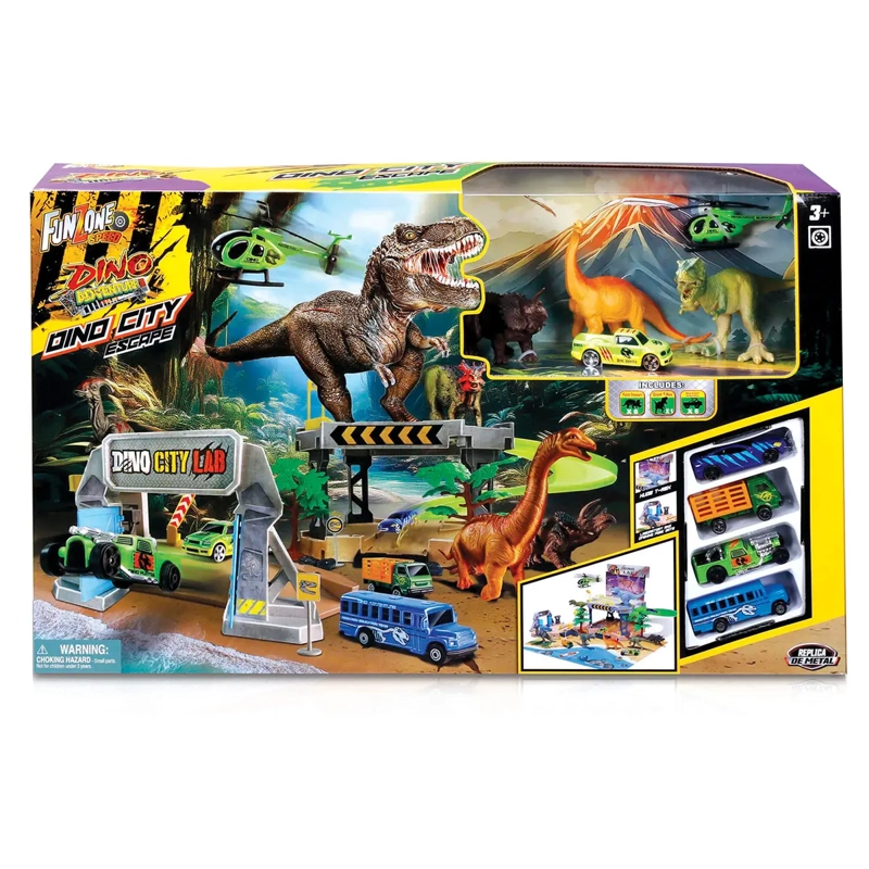 SET DE JUEGO MAISTO ESCAPE CIUDAD DINOSAURIO - 2