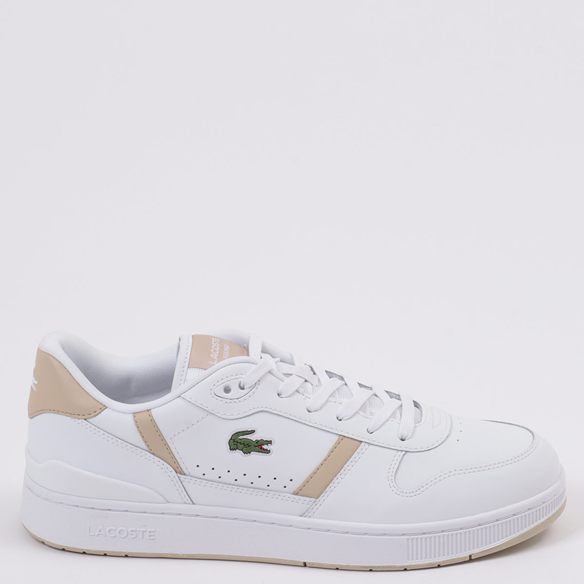 ZAPATILLAS HOMBRE LACOSTE CASUAL BLANCO T-CLIP BLANCO CUERO - 1